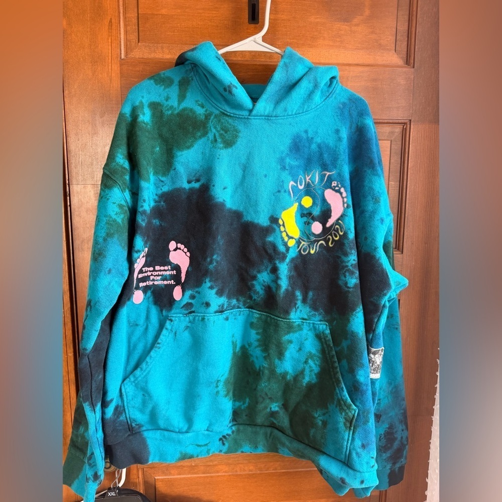 ROKIT VOYAGE HOODIE 2021 TOUR - BLUE